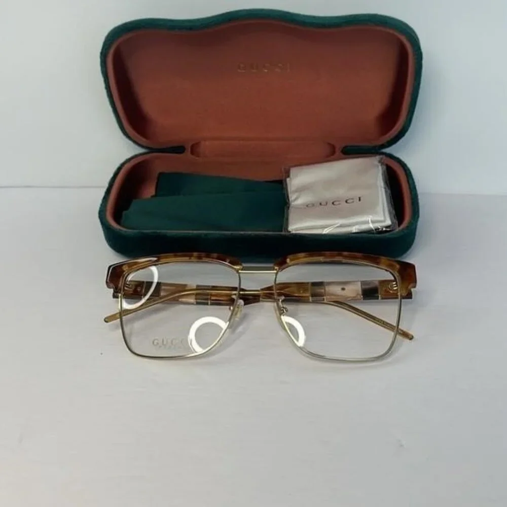 Authentic New GUCCI Men's Opticals GG0605O-30008100-010